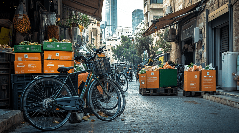 שלח מזון באינטרנט