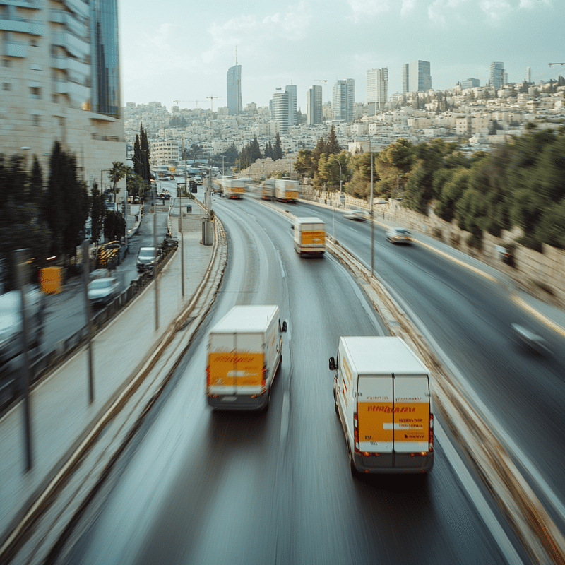 שליחויות מהיום להיום חיפה ירושלים